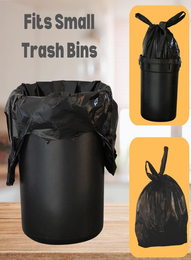 CHEFNENO T-shirt Biodegradable Black Plastic Bag (600 ct.) Small Can Liners Thank You Grocery Shooping Size Doggy Poop Bags Compatible with Arm & Hammer Swivel Bin & Rake pooper scooper Multipurpose Bags - Image 4